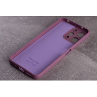 Силіконова накладка Soft Silicone Case для Xiaomi Redmi 12 Lavender