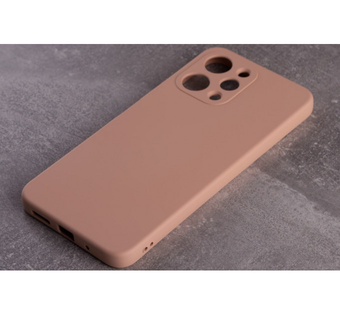 Силиконовая накладка Soft Silicone Case для Xiaomi Redmi 12 Powder