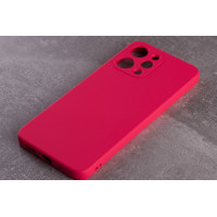 Силиконовая накладка Soft Silicone Case для Xiaomi Redmi 12 Raspberry