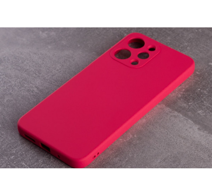 Силіконова накладка Soft Silicone Case для Xiaomi Redmi 12 Raspberry
