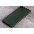 Силіконова накладка Soft Silicone Case для Xiaomi Redmi 12 Dark Green