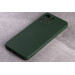 Силиконовая накладка Soft Silicone Case для Xiaomi Redmi 12 Dark Green