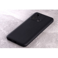 Силіконова накладка Soft Silicone Case для Xiaomi Redmi 12C Black