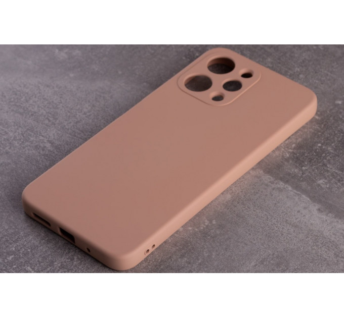 Силіконова накладка Soft Silicone Case для Xiaomi Redmi 13C Powder