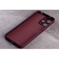 Силіконова накладка Soft Silicone Case для Xiaomi Redmi 13C Burgundy