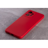 Силиконовая накладка Soft Silicone Case для Xiaomi Redmi Note 12 4G Red