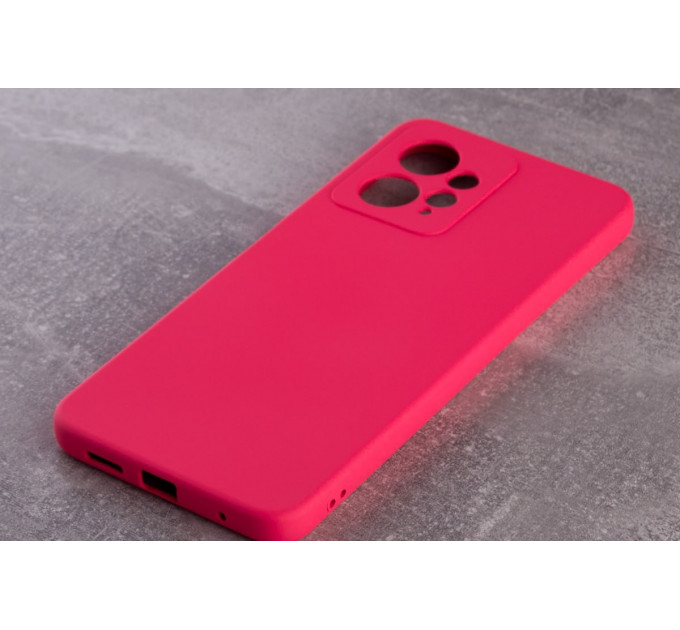 Силіконова накладка Soft Silicone Case для Xiaomi Redmi Note 12 4G Raspberry