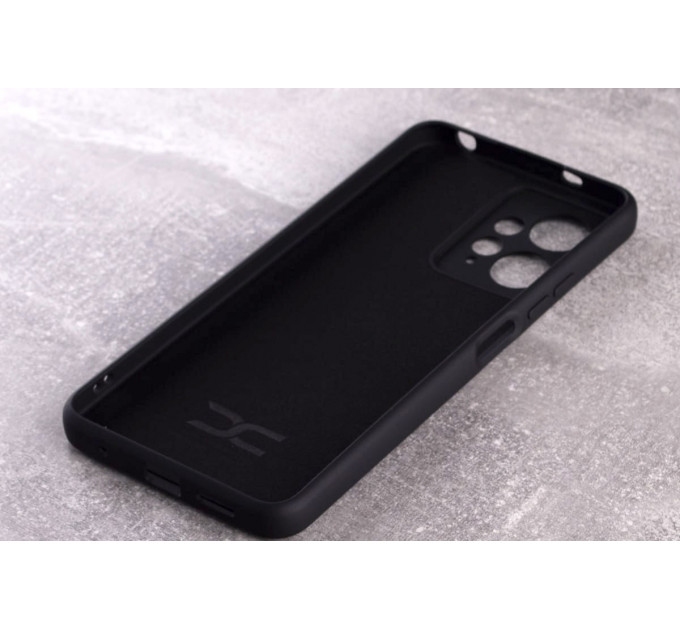 Силиконовая накладка Soft Silicone Case для Xiaomi Redmi Note 12 4G Black