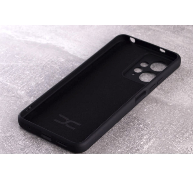 Силіконова накладка Soft Silicone Case для Xiaomi Redmi Note 12 4G Black