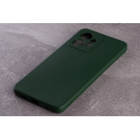 Силіконова накладка Soft Silicone Case для Xiaomi Redmi Note 12 4G Dark Green
