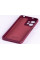 Силиконовая накладка Soft Silicone Case для Xiaomi Redmi Note 12 4G Burgundy