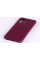 Силиконовая накладка Soft Silicone Case для Xiaomi Redmi Note 12 4G Burgundy