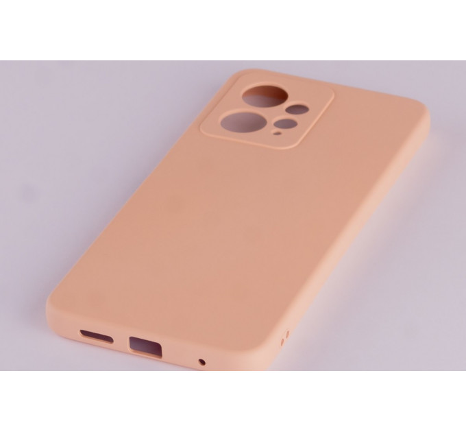 Силіконова накладка Soft Silicone Case для Xiaomi Redmi Note 12 4G Powder