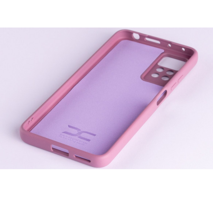 Силиконовая накладка Soft Silicone Case для Xiaomi Redmi Note 12 Pro 4G Lavender