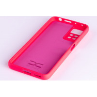 Силиконовая накладка Soft Silicone Case для Xiaomi Redmi Note 12 Pro 4G Raspberry