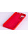 Силиконовая накладка Soft Silicone Case для Xiaomi Redmi Note 12 Pro 4G Red