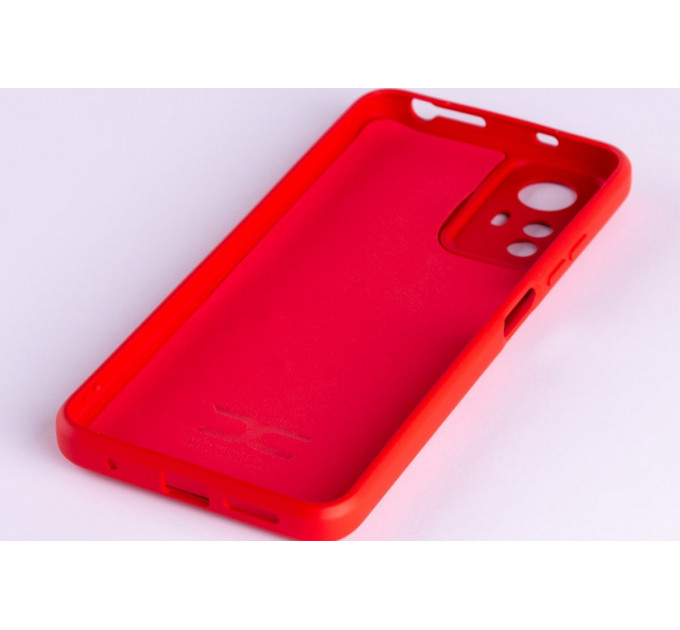 Силіконова накладка Soft Silicone Case для Xiaomi Redmi Note 12S Red