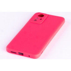 Силіконова накладка Soft Silicone Case для Xiaomi Redmi Note 12S Raspberry