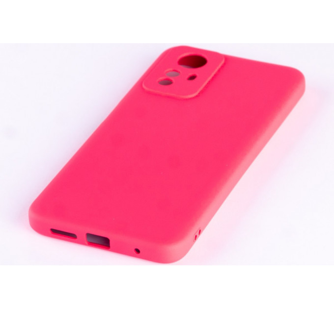 Силіконова накладка Soft Silicone Case для Xiaomi Redmi Note 12S Raspberry
