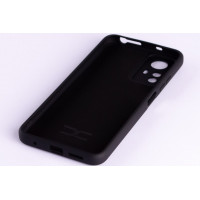 Силиконовая накладка Soft Silicone Case для Xiaomi Redmi Note 12S Black