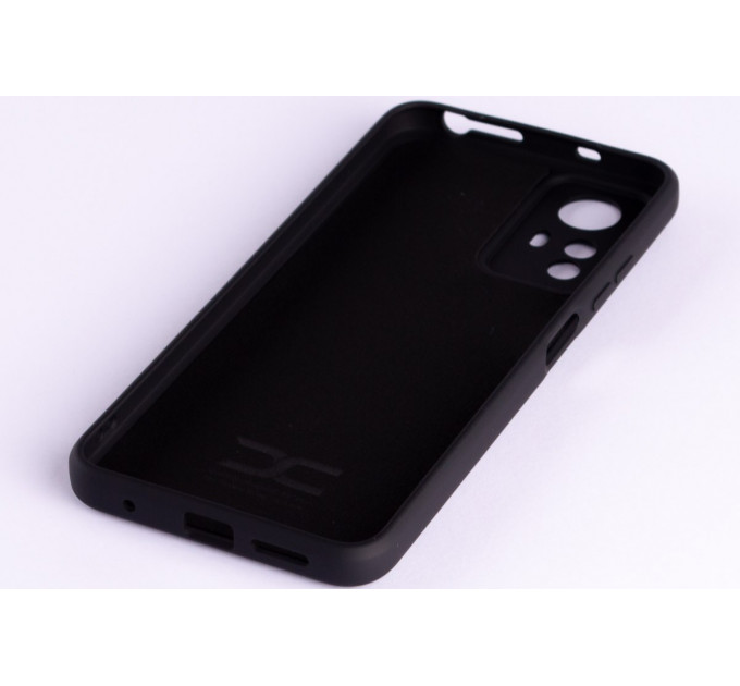 Силиконовая накладка Soft Silicone Case для Xiaomi Redmi Note 12S Black