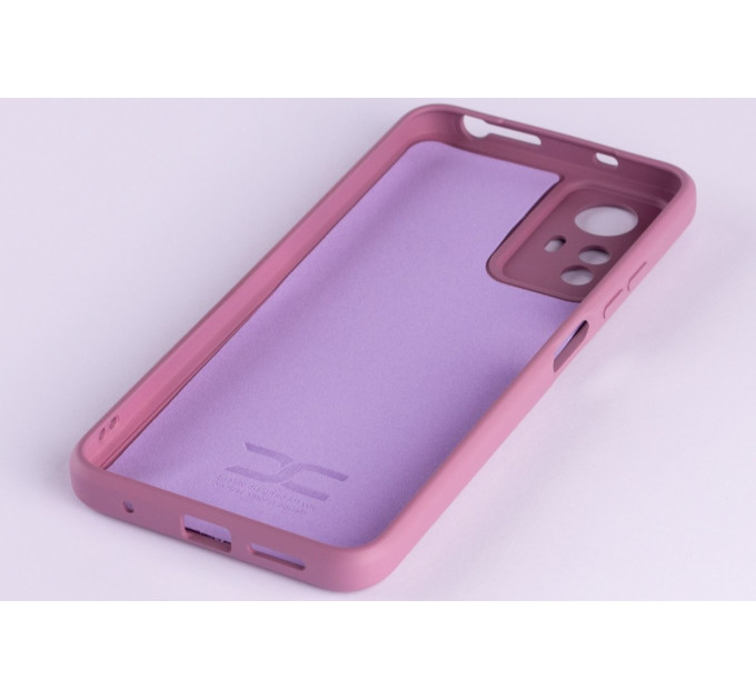 Силиконовая накладка Soft Silicone Case для Xiaomi Redmi Note 12S Lavender