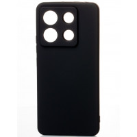Силиконовая накладка Soft Silicone Case для Xiaomi Redmi Note 13 5G Black