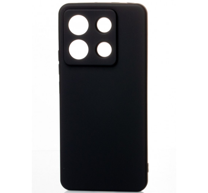 Силіконова накладка Soft Silicone Case для Xiaomi Redmi Note 13 Pro 5G/Poco X6 5G Black
