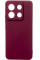 Силиконовая накладка Soft Silicone Case для Xiaomi Redmi Note 13 Pro 5G/Poco X6 5G Burgundy
