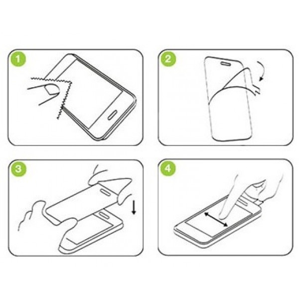 Захисне скло HQ для Apple iPhone 11 3D Black