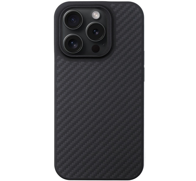 Чохол iLera Carbon Series Full Protection Case 1.0 IPhone 15 Pro Max