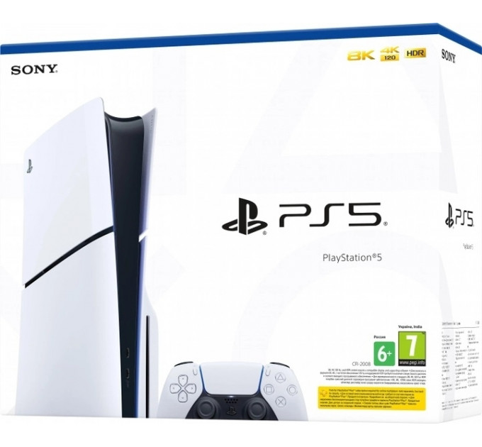 Игровая приставка Sony PlayStation PS5 Slim (CFI-2008)