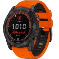 Ремінець Tech-Protect IconBand Pro для Garmin Fenix 3 | 5X | 3HR | 5X Plus | 6X | 6X Pro | 7X Orange Black (9319456605136)