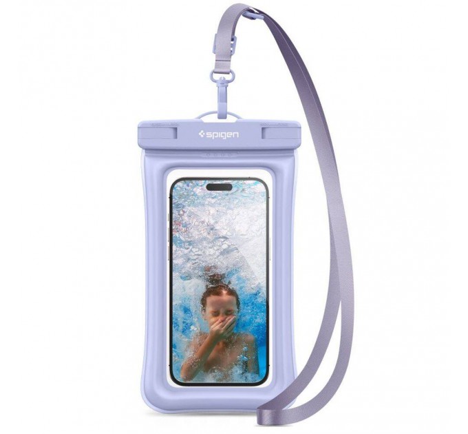 Водонепроницаемый чехол Spigen A610 Universal Waterproof Aqua Blue (ACS06009)