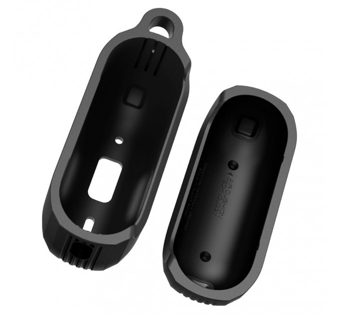 Чехол Spigen для AirPods Pro 2/1 Rugged Armor Black (ACS05482)