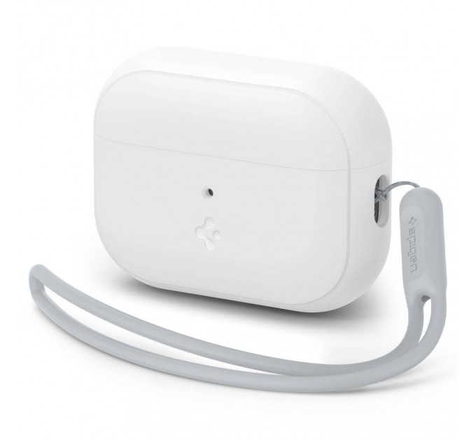 Чохол Spigen для AirPods Pro 2/1 Silicon Fit Strap White/Grey (ACS05811)