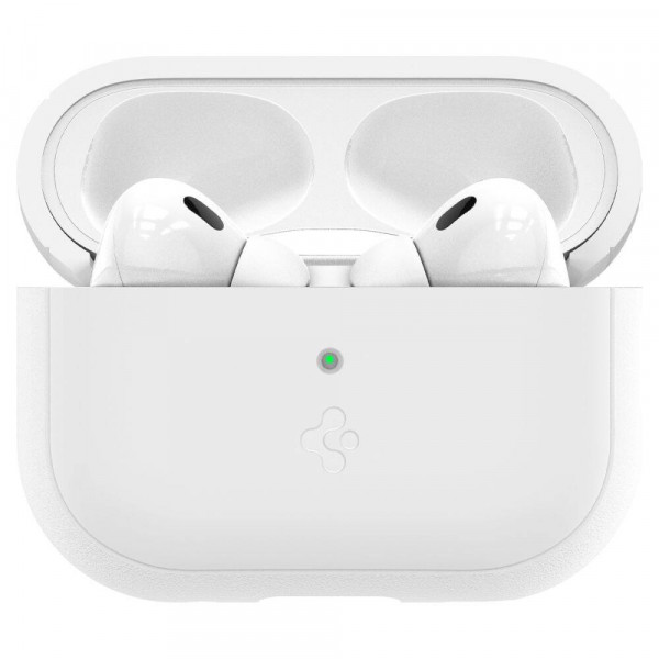 Чохол Spigen для AirPods Pro 2/1 Silicon Fit Strap White/Grey (ACS05811)