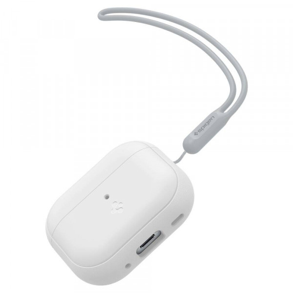 Чохол Spigen для AirPods Pro 2/1 Silicon Fit Strap White/Grey (ACS05811)