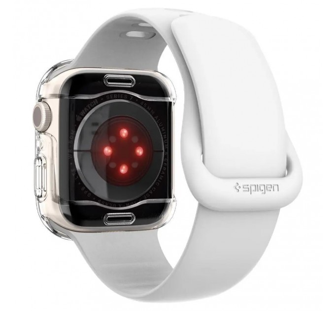 Чехол Spigen Ultra Hybrid для Apple Watch 45mm Crystal Clear (ACS04611)
