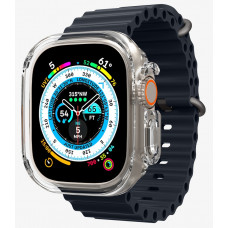 Чохол Spigen Ultra Hybrid для Apple Watch Ultra 49mm Crystal Cleare (ACS05459)