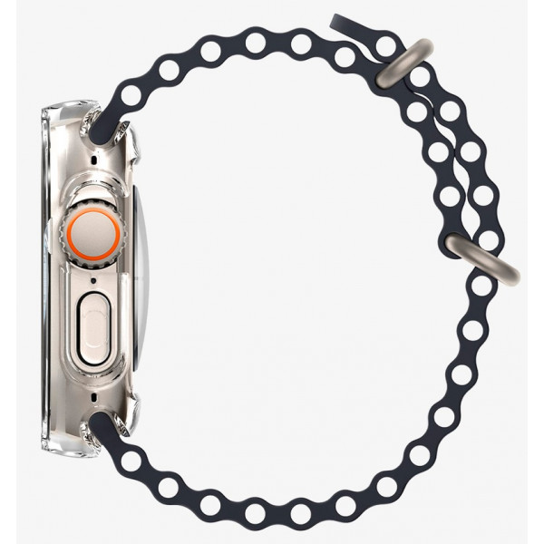 Чохол Spigen Ultra Hybrid для Apple Watch Ultra 49mm Crystal Cleare (ACS05459)