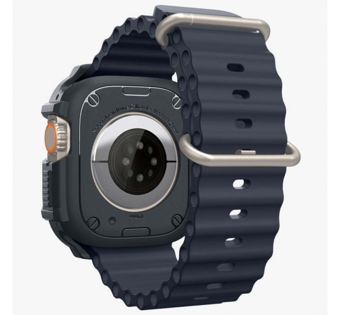 Чохол Spigen Rugged Armor для Apple Watch Ultra 2/1 49mm Dark Grey (ACS07385)