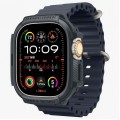 Чехол Spigen Rugged Armor для Apple Watch Ultra 2/1 49mm Dark Grey (ACS07385)