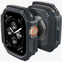 Чехол Spigen Rugged Armor для Apple Watch Ultra 2/1 49mm Dark Grey (ACS07385)