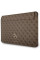 Чохол Guess 4G Metal Gold Logo для MacBook 13" Brown (GUCS13G4GFBR)