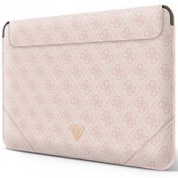 Чехол Guess 4G Uptown Triangle для MacBook 13" | 14" Pink (GUCS14P4TP)