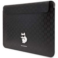 Чохол Karl Lagerfeld Saffiano Monogram Choupette для MacBook 14" Black (KLCS14SAKHPCK)