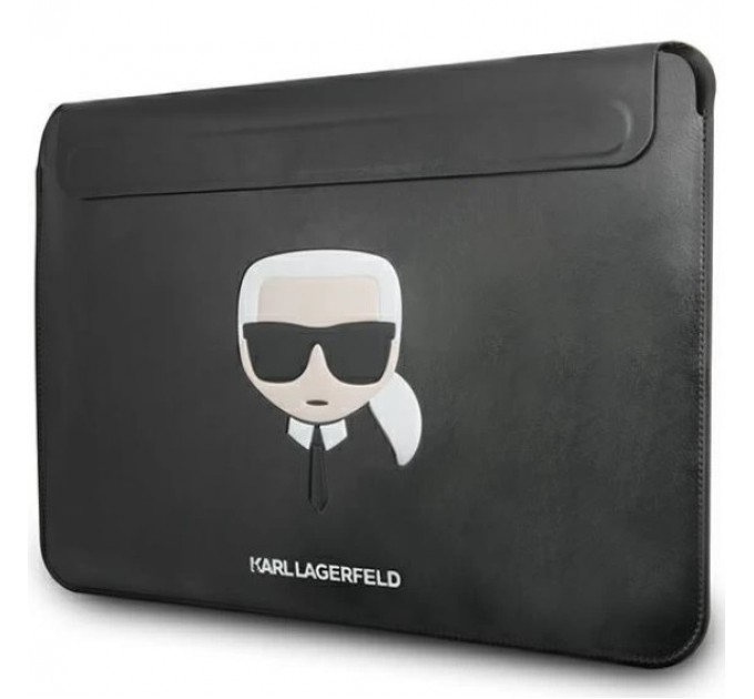 Чехол Karl Lagerfeld Karl's Head для MacBook 16" Black (KLCS16KHBK)