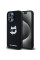 Чехол Karl Lagerfeld Silicone Choupette Head для iPhone 15|14|13 Black with MagSafe (KLHMP15SSCHPPLK)