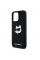 Чехол Karl Lagerfeld Silicone Choupette Head для iPhone 15 Pro Max Black with MagSafe (KLHMP15XSCHPPLK)